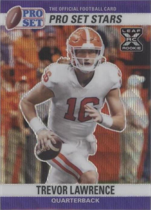 2021 Leaf Pro Set Stars Metal Trevor Lawrence #12