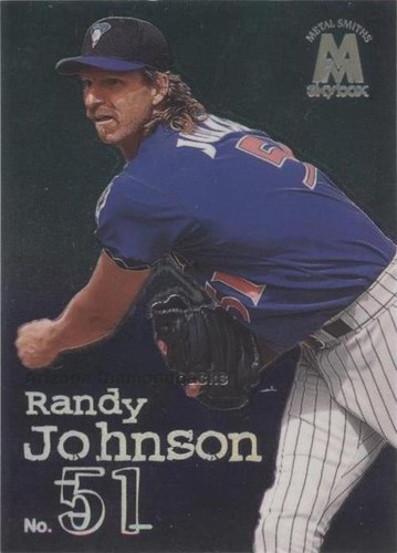 1999 Skybox Molten Metal - Randy Johnson #22