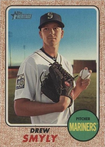 2017 Topps Heritage High Number - Drew Smyly #589