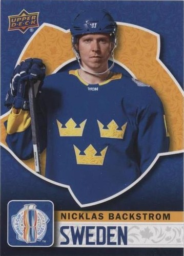 2016 Upper Deck World Cup of Hockey - Nicklas Backstrom #WCH-39