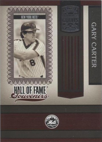 2005 Donruss Greats - Gary Carter #HOFS-16