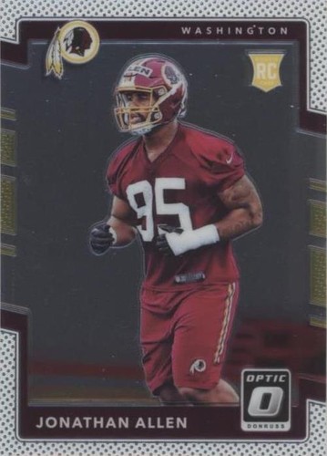 2017 Donruss Optic Jonathan Allen #138