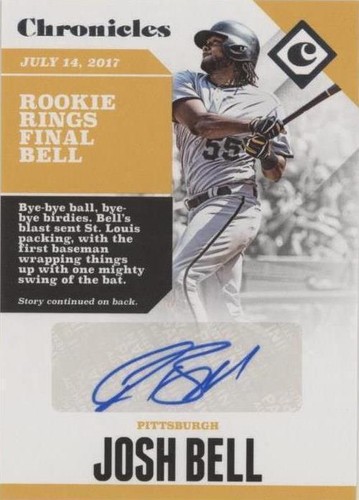 2017 Panini Chronicles - Josh Bell #CA-JB