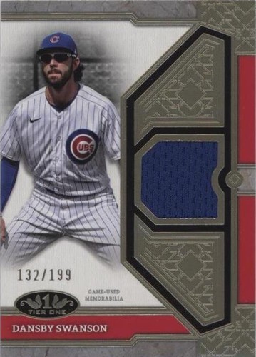 Dansby Swanson auto! Numbered 259/299 topps tier one | eBay