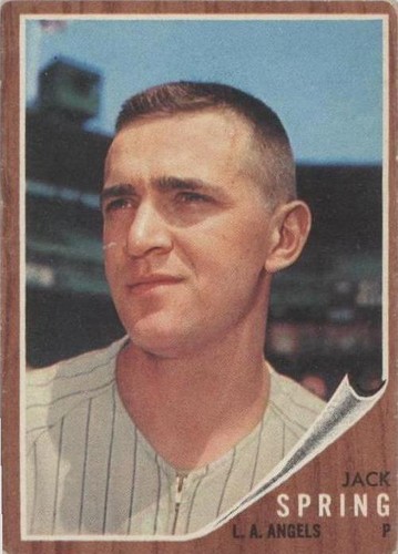 1962 Topps - Jack Spring #257