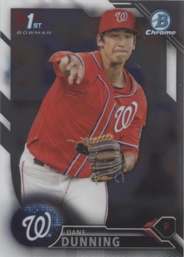2016 Bowman Draft - Dane Dunning #BDC-104