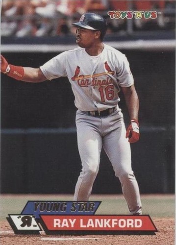 1993 Topps Stadium Club Toys R Us - Ray Lankford #100