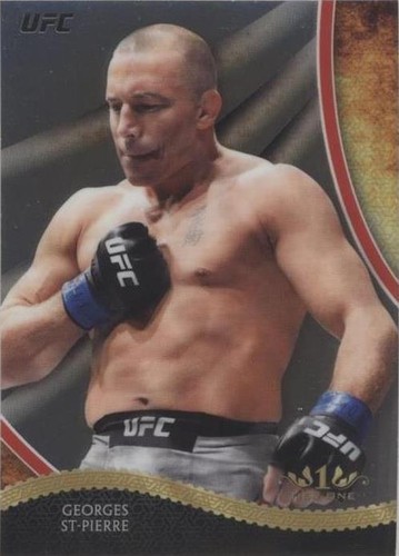 2018 Topps Chrome UFC - Georges St-Pierre #UFCT-GSP
