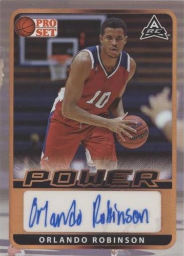 2021-22 Leaf Pro Set Power - Orlando Robinson #BA-OR1