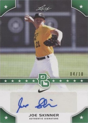 2015 Leaf Perfect Game National Showcase - Joe Skinner #PG-JS3