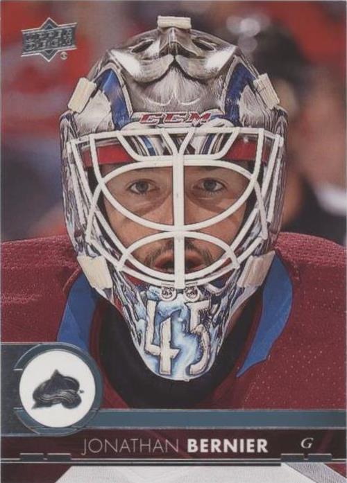 2017-18 Upper Deck - Jonathan Bernier #300