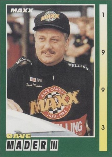 1993 Maxx - Dave Mader III #65