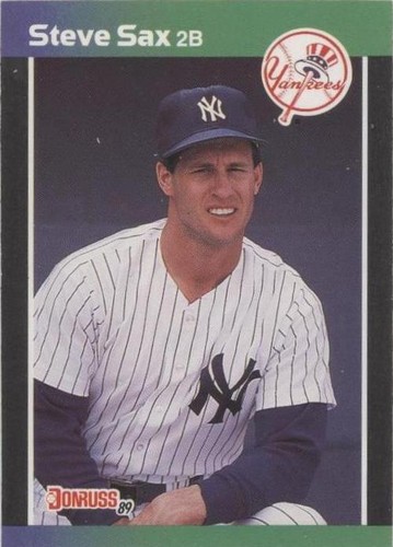 1989 Donruss Traded - Steve Sax #T-23