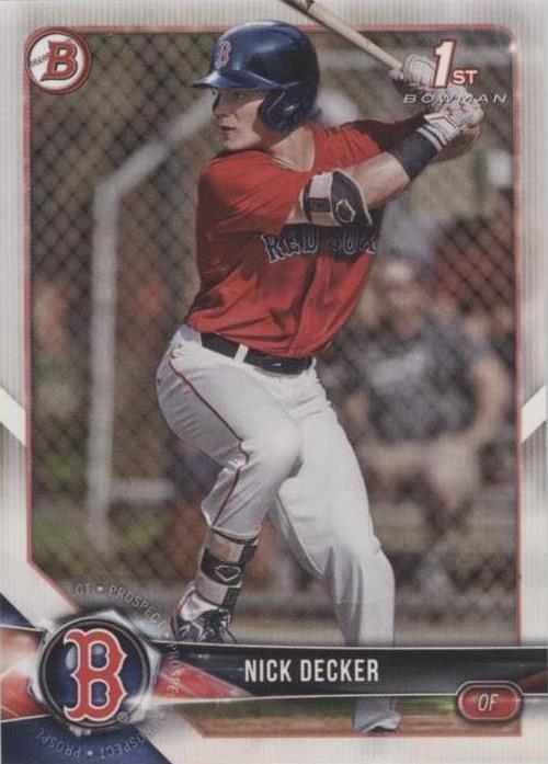 2018 Bowman Draft - Nick Decker #BD-124