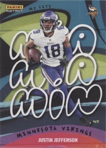 2022 Panini Instant NFL Justin Jefferson #MC-21