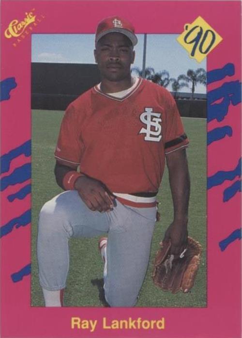 Ray Lankford St. Louis Cardinals Baseball Sports Trading Ray Lankford St. Louis Cardinals Baseball Sports Trading