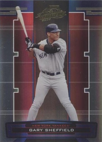 2005 Playoff Absolute Memorabilia - Gary Sheffield #39