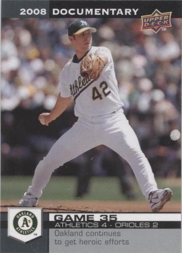 2008 Upper Deck Documentary - Rich Harden #1095
