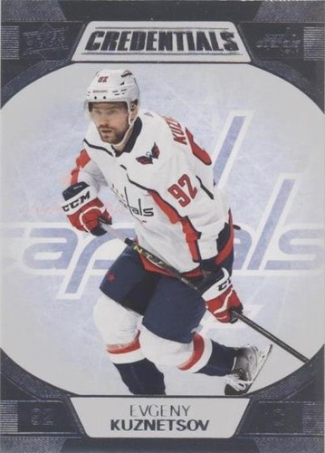 2022-23 Upper Deck Credentials - Evgeny Kuznetsov #96
