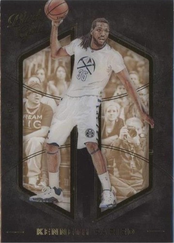 2015-16 Panini Black Gold - Kenneth Faried #18