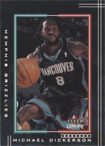 2001-02 Fleer Genuine - Michael Dickerson #58