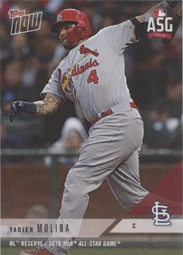 2018 Topps Now - Yadier Molina #AS-19