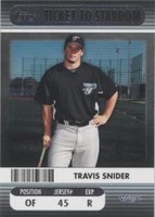 2009 Topps Ticket To Stardom - Travis Snider #TTS-2