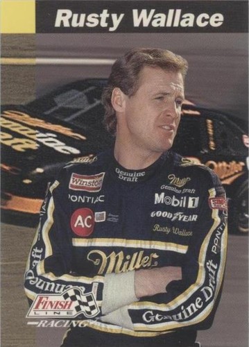 1993 Pro Set Finish Line - Rusty Wallace #122