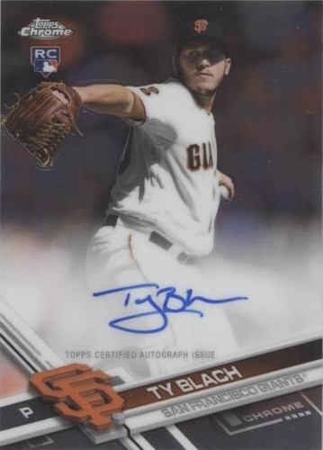 2017 Topps Chrome - Ty Blach #RA-TBL