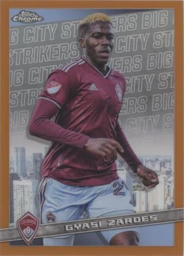 2022 Topps Chrome MLS Gyasi Zardes #BCS-20