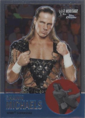 2007 Topps Heritage WWE Chrome Heritage II - Shawn Michaels #26