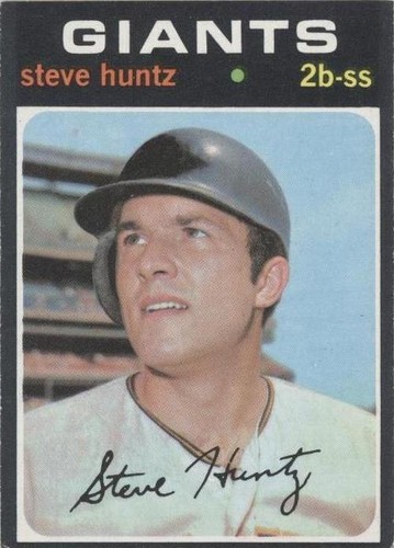 1971 Topps #486 Steve Huntz VG-EX SB1 | eBay