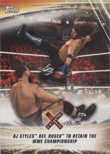 2019 Topps WWE Summerslam - AJ Styles #82