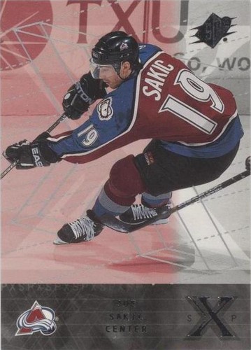 2000-01 SPx - Joe Sakic #13