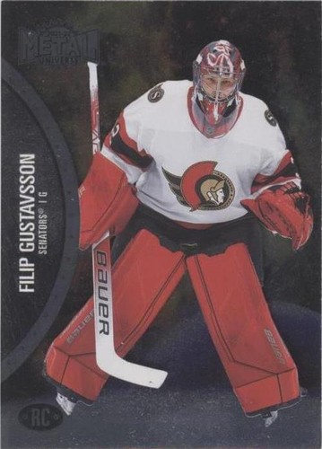 2021-22 Skybox Metal Universe - Filip Gustavsson #159