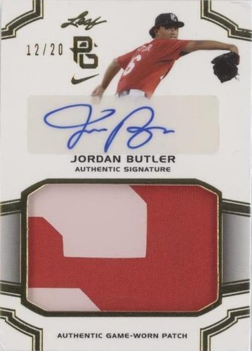 2016 Leaf Perfect Game National Showcase - Jordan Butler #PA-JB2