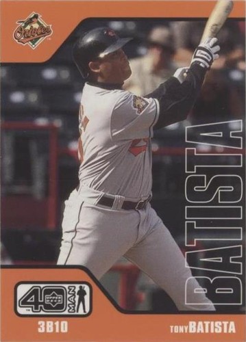 2002 Upper Deck 40 Man - Tony Batista #201