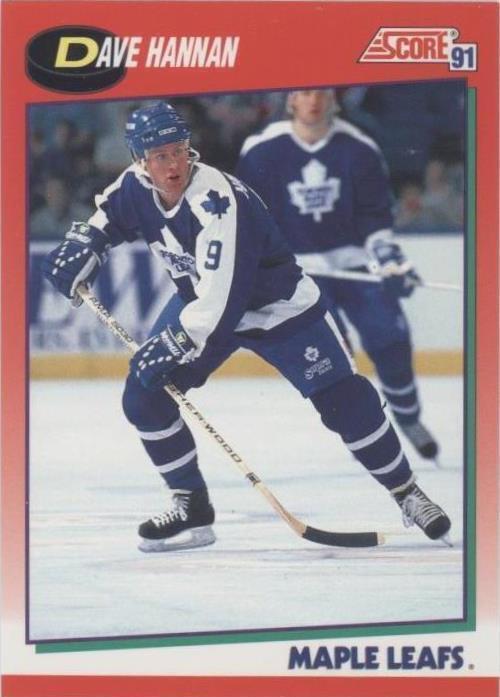 1991-92 Score Canadian - Dave Hannan #241
