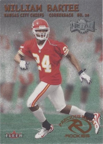 2000 Fleer Metal William Bartee #224
