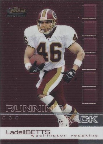 2002 Topps Finest Ladell Betts #85