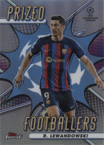 2022-23 Topps Finest UEFA Club Competitions Robert Lewandowski #PF-7