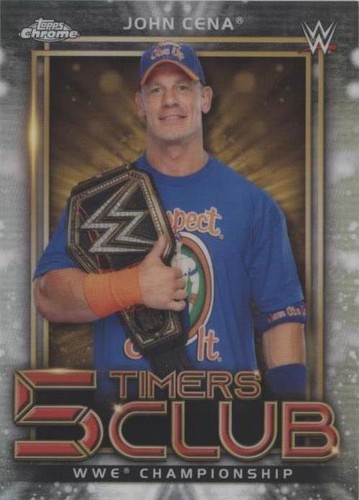 2021 Topps Chrome WWE - John Cena #5T-6