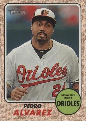 2017 Topps Heritage - Pedro Alvarez #219