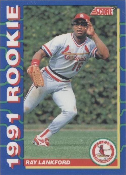 Ray Lankford St. Louis Cardinals Baseball Sports Trading