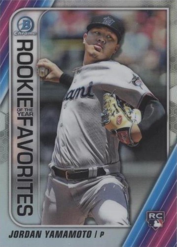 2020 Bowman - Jordan Yamamoto #ROYF-JY