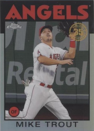 2021 Topps Chrome - Mike Trout #86BC-2