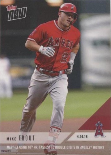 2018 Topps Now - Mike Trout #120