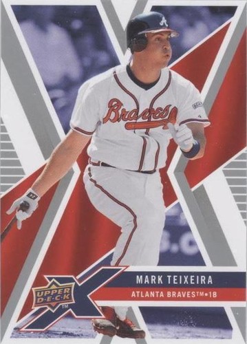 2008 Upper Deck X - Mark Teixeira #8