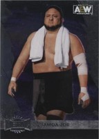 2022 Skybox Metal Universe AEW All Elite Wrestling - Samoa Joe #100