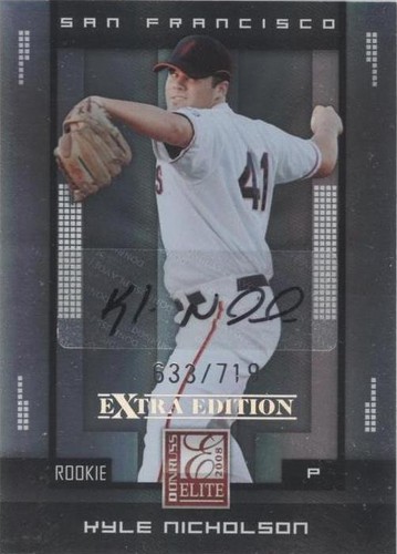 2008 Donruss Elite Extra Edition - Kyle Nicholson #194